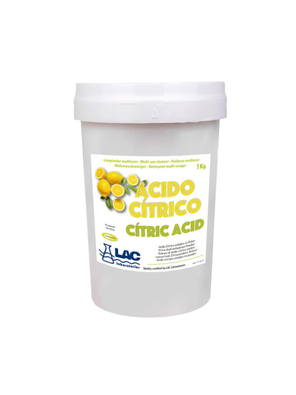 Limpiador ecológico ácido cítrico en polvo 1kg
