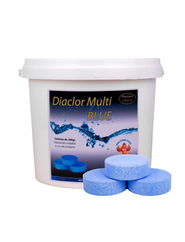 Diaclor Multi Blue - Cloro Multiacción - Pastillas 200 gr - 5 kg