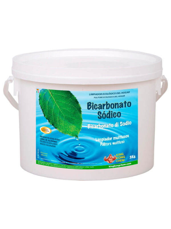 BICARBONATO SÓDICO - Limpiador Ecológico Hogar - 3 Kg