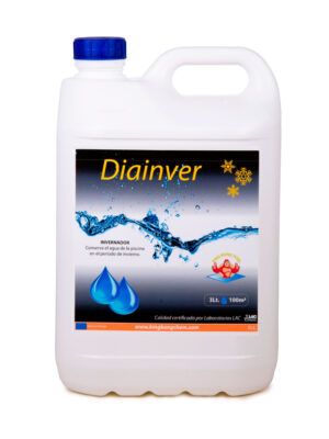 DIAINVER – Desinfectante Algicida Floculante Invierno – 5 Litros