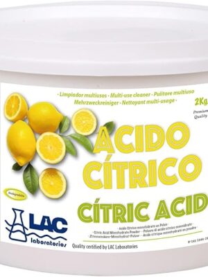 ÁCIDO CÍTRICO – Limpiador del Hogar – 2 Kg