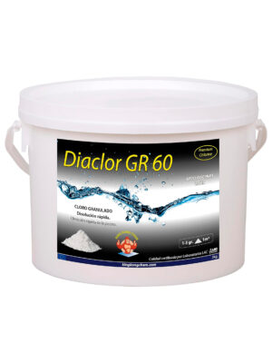 DIACLOR GR 60 - Cloro Rápido Piscinas - 3 Kg