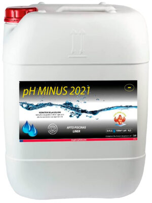 PH MINUS 2021 – Reductor pH Piscinas – 20 Litros